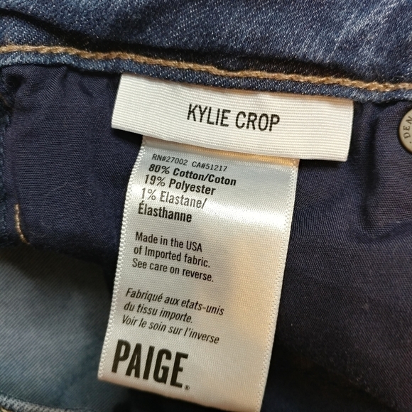 PAIGE Denim 'Kylie' Crop Skinny Jeans - Picture 10 of 11